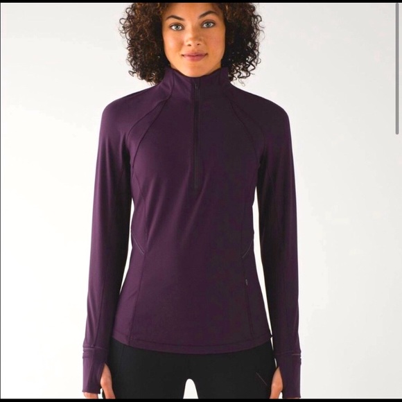 Lululemon 1/4 zip long sleeve shirt - size 4 - Picture 1 of 5